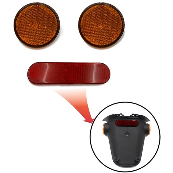 Til Sprint 150 Bagpladeholder Reflekterende Strimmel Scooter Motorcykel Tilbehør