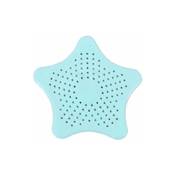 1 stk Håraffløbsfilter til afløb, Afløbsfiltre, Silikon Køkkenvaskfilter, Hårlækagebeskyttelse Vask, Skridsikker og Vandafvisende Design (Grøn)