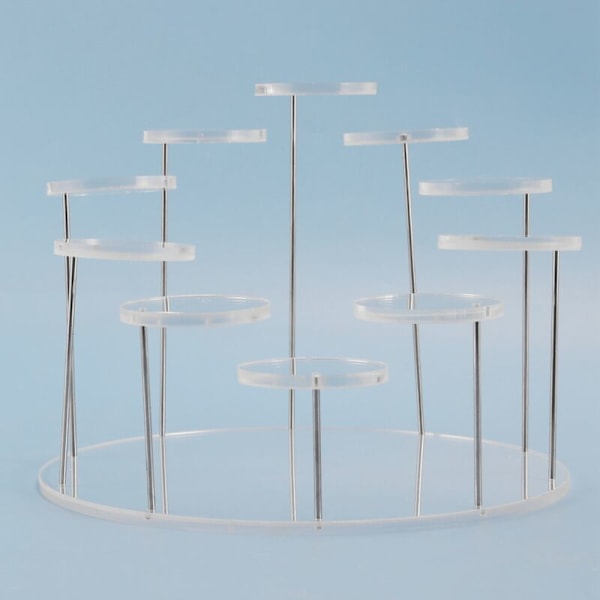 Akryl Kage Stativ, Rund Tårn Display Stativ Premium Dessert Kage Stativer, til Fester
