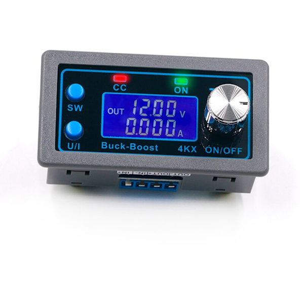 DC DC Buck Boost CC CV Konverter 0.5-30V 4A 5V 6V 12V 24V Justerbar Strömförsörjningsmodul Reglerad Laboratorieaggregat