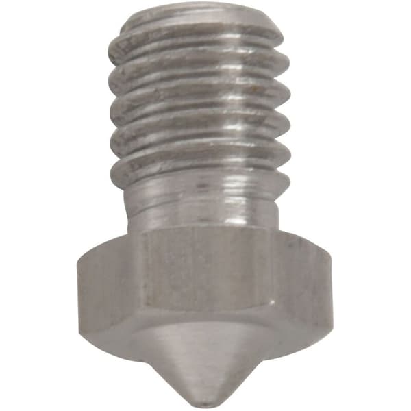 For V6 rustfritt stål dyse 0,4 mm, for utskrift av eksotiske materialer, 3D-del 2 stk