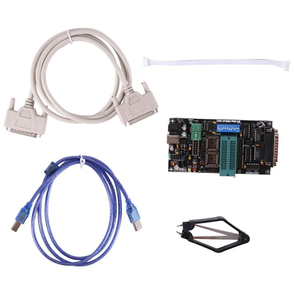 Willem EPROM Programmer SPI 25Xx PCB5.0T-2021, BIOS009 PIC, Understøtter 0.98D12, Clip Promotion PLCC32 + 8 Pin SOIC Adapter