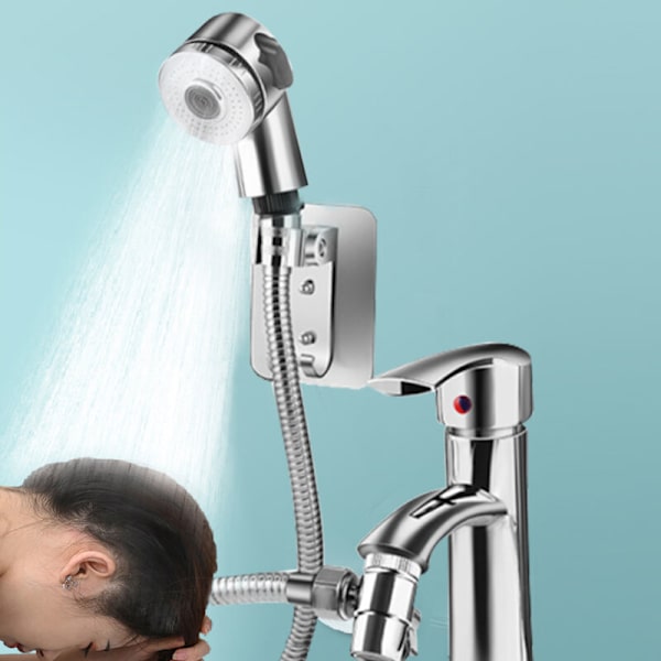Duschhuvud, Hårtvättssats, Handduschspray, Hembadrum, Kranomvandlaradapter, Tillbehör, Hårtvättssats