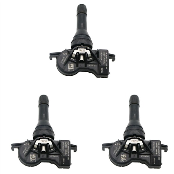 3X 4250C275 TPMS Sensor System Däcktrycksövervakning för Sport III Attrage Eclipse