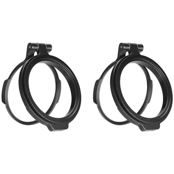 2X Objektivfilterholder Switch Release ND til DSLR Kamerafotografering 72MM