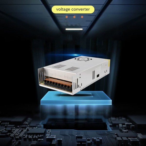 AC 110V/220V till DC 48V 8.3A 400W Spänningsomvandlare Strömbrytare Strömförsörjning för LED-remsa