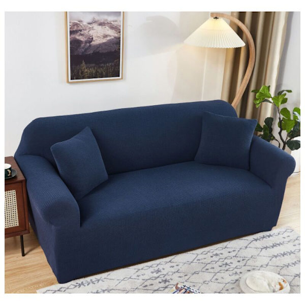 Sofa Betræk Høj Stræk 3 Personers Super Blød Stilfuld Sofa Betræk til Hunde Kæledyr Katte Jacquard Spandex Anti-Skrid Sikker Sofa Overtræk til Stue Møbler