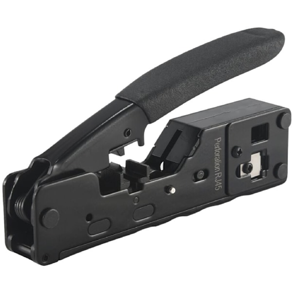 Cat5 Cat6 Cat7 Krympeverktøy for RJ45 RJ12 RJ11 Nettverkskontakter Modulære Plugger Ethernet-kabler EZ Krympeverktøy