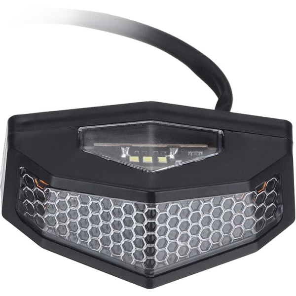Nyt 12V Universal ATV Baglygte 5 i 1 LED Baglygter Bremslys Blinklys Nummerpladelys