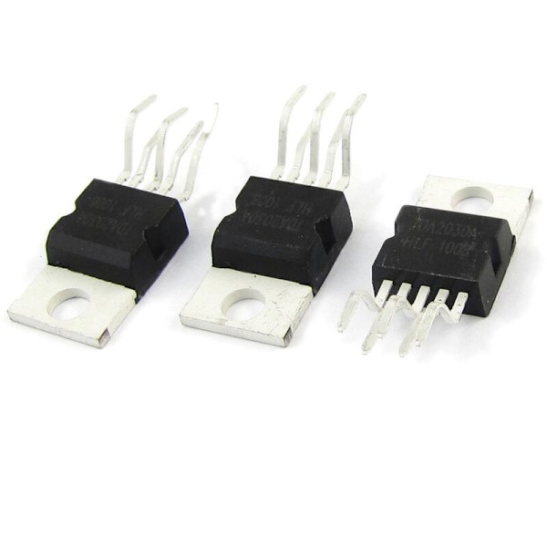 SODIAL(R) 3 kpl TDA2030A Yksi Op Amp Toiminnallinen Vahvistin Audio IC Sirut 5 Pin