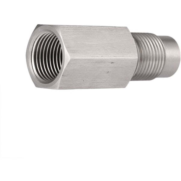 1 stk. motorlys O2 iltsensor afstandsholder adapter bøsning integreret M18X1.5 katalysatoromformer kontrol reparation