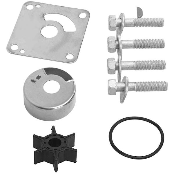 6L2-W0078 Vattenpumps Impeller Reparatssats för Yamaha 2-takts 20 hk 25 hk Utombordsmotorer