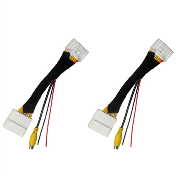 2X 28-pinners videobakkamera-konverteringskabeladapter for 2 3 6 -5 Demio Axela Roadster MX-5 Miata