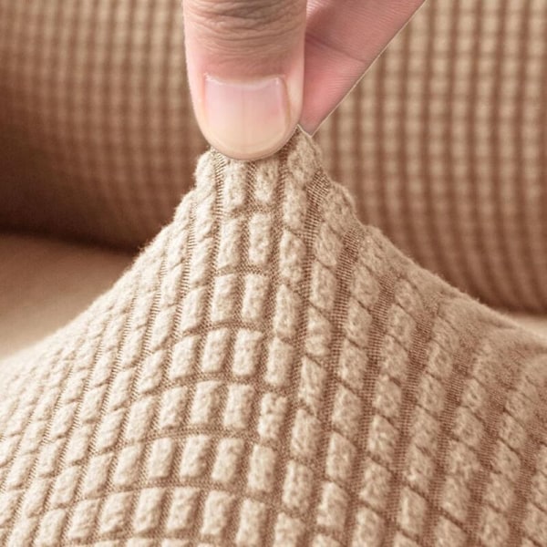 Universal Armlæn Beskytter, Polyester Fiber Armlæn Betræk Sofa, Bedre Beskyttelse Af Din Sofa Arm Mod Slid Stræk Armstol Betræk (2stk, Khaki)