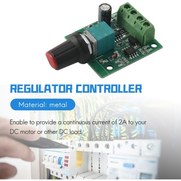 DC 1.8V 3V 5V 6V 12V 2A 30W PWM Motor Controller Controller 1803b K7