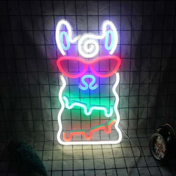 Dekorativ Måne Stjärna Neon Skyltar Blå Neon Ljusskylt Väggkonst Dekoration för Barnrum, Heminredning Födelsedagsfest Julfest (Blå Vit)