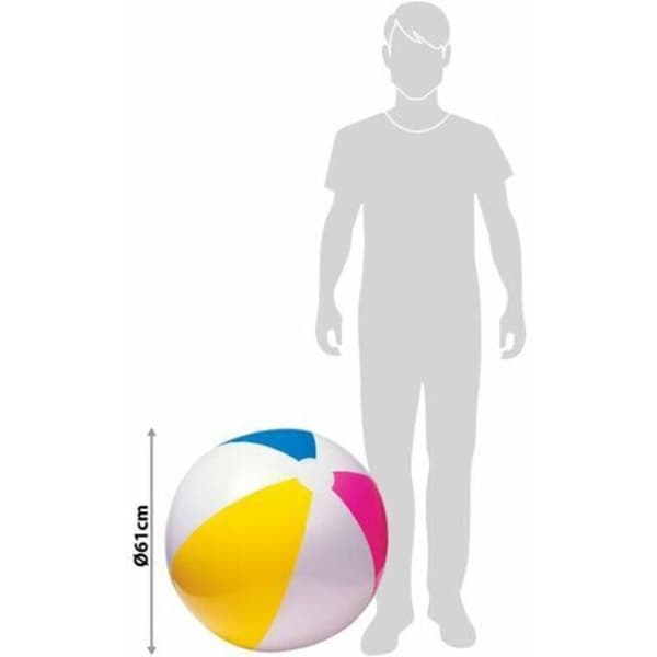 Oppblåsbar strandball diameter 51 cm