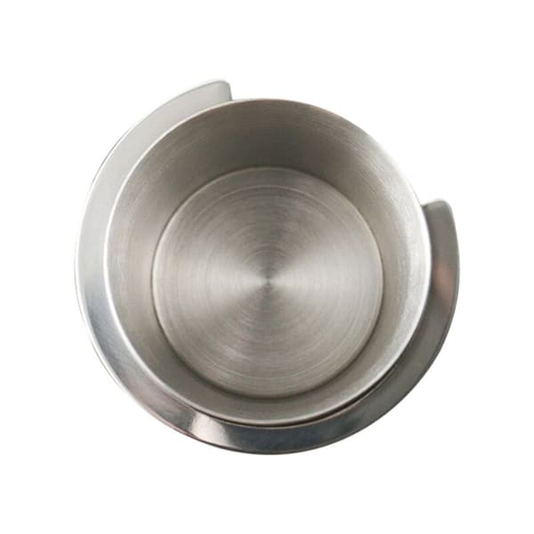 53mm Kaffe Doseringskopp, Kaffe Maskin Sniffing Kopp, Slitstark Rostfritt Stål Kaffe Doseringskopp, Silver