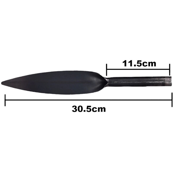 Have-trowel i Pilblad Form - Håndspade til Havearbejde, Transplantation, Gravning og Plantning