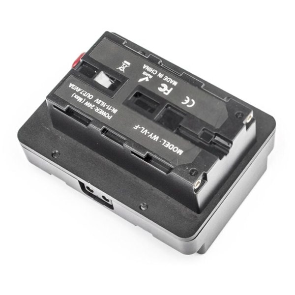 V-Lock batteri til V-Mount NP-F F550 F570 F750 F970 D-Tap Dummy batteri konverterplade til V-Mount LED lysmonitor