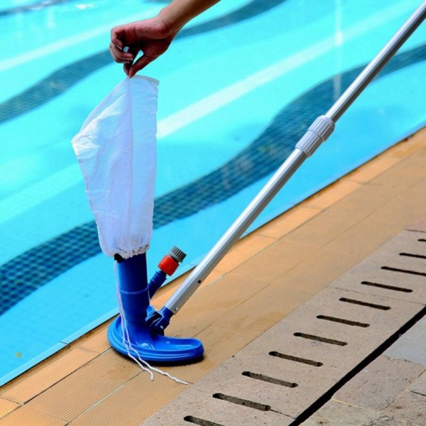 10 stk. fint poolrenser sugepose plastik pool støvsugerpose spa støvsuger netpose til svømning