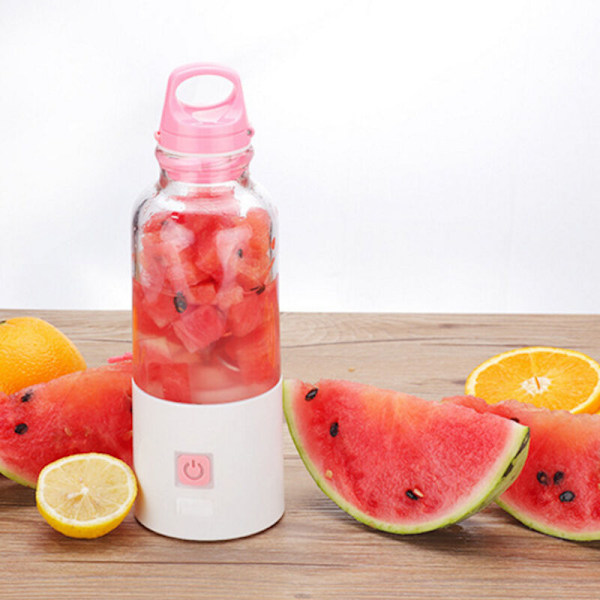 Vanntett fruktjuicer Oppladbar Mini Juicer Elektrisk Bærbar Frukt og Grønnsak Blanding Juice Squeezer Juice Cup Cup