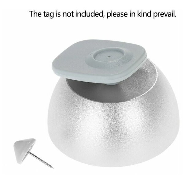 Super Golf Tagg-avtagare Säkerhetstagg Tagg-avtagare Avtagare Magnetisk Intensitet 12000GS Stöldskydd Pengar EAS System - Silverfärg