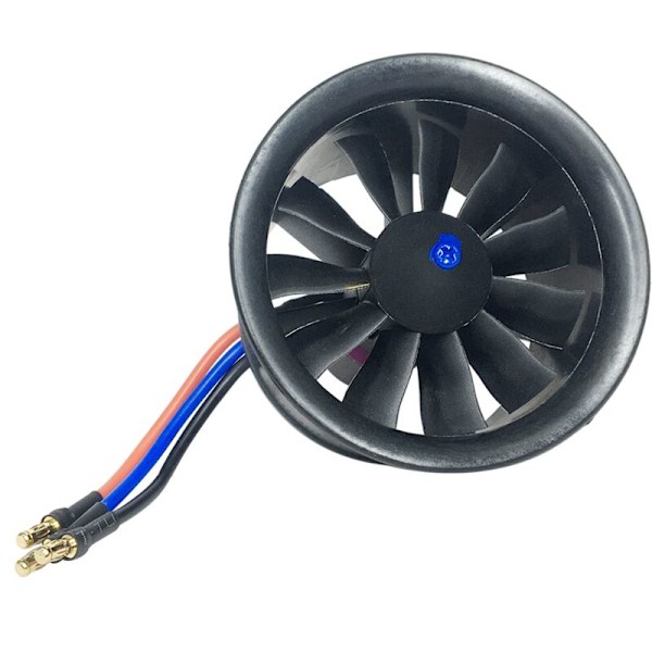 64mm 3900KV 3S 11 Blades EDF RC Fan Propeller med børsteløs motor for JET Fly Drone Modell Reservedeler