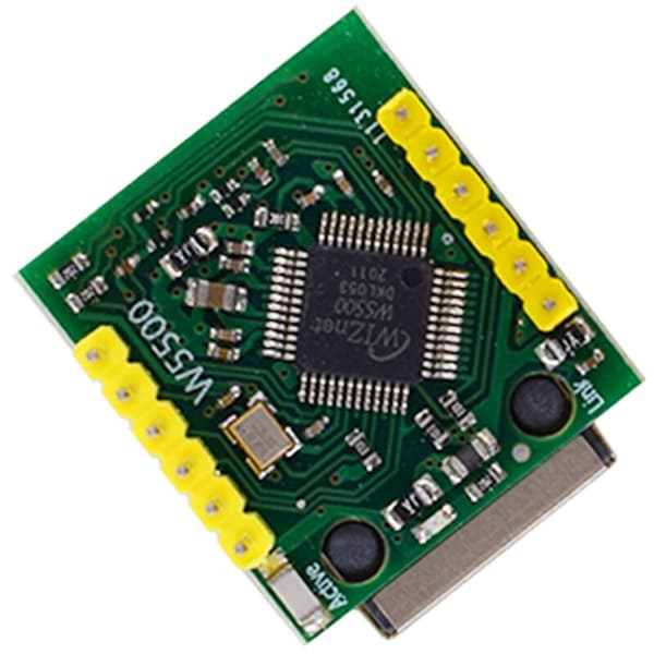 2 stk. - ES1 W5500 SPI til LAN/Ethernet-konverter/IP-modmodul