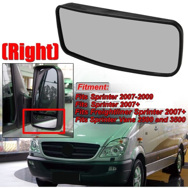 A0028113933 A0028114033 Sidospegel Bil Nedre Glas Blind Spot Set för Sprinter Van