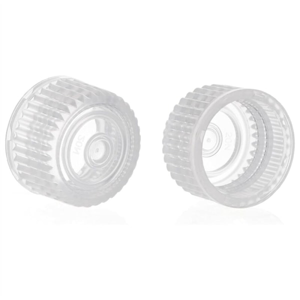 50 stk 8ml Plastflasker Bred Munn Reagens Små Tomme Prøveflasker Polypropylen