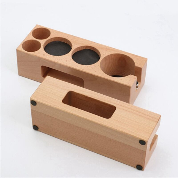 Kaffe Tamper Holder Espresso Fylling Holder Base Tamping Matte Stasjon Holder for Barista Kaffe Tilbehør 51/54mm
