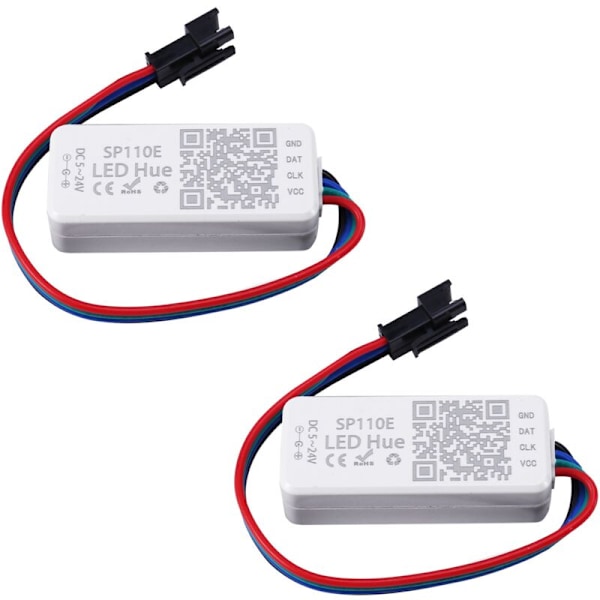 2 kpl WS2812B SK6812RGB SK6812RGBW Bluetooth SP110E Mini Ohjain, Tukee Kaikkia LED-Nauhoja / -Moduuleja