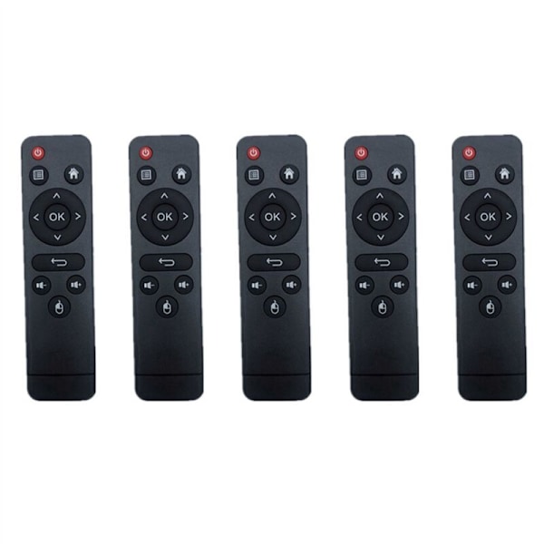 5X Fjärrkontroll för 331/ Max X3 /MINI V8/ MAX H616 Smart TV Box Android 10/9.0 4K Media Player Toppkontroll