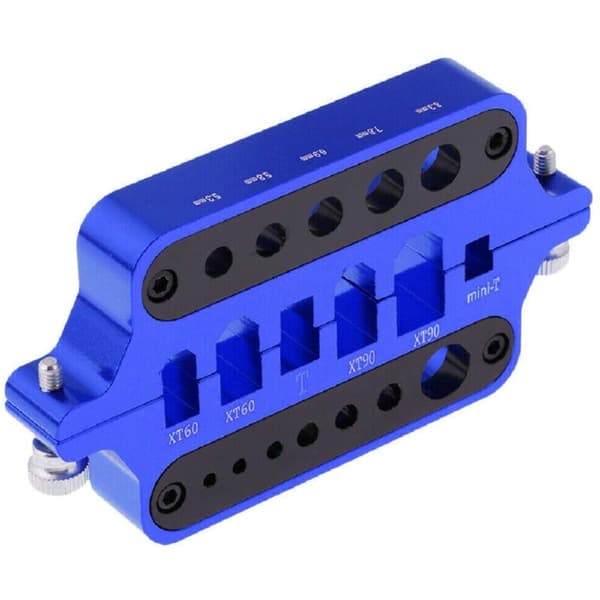 XT60/XT90 Lodde-stasjon i aluminium, multifunksjonell isolert bananplugg for PCB-montering