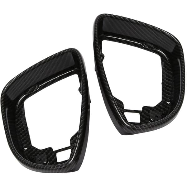 Bilsidespeilramme, for B7 CC MK6 Trim Erstatning Sidespeilhus, Fiber