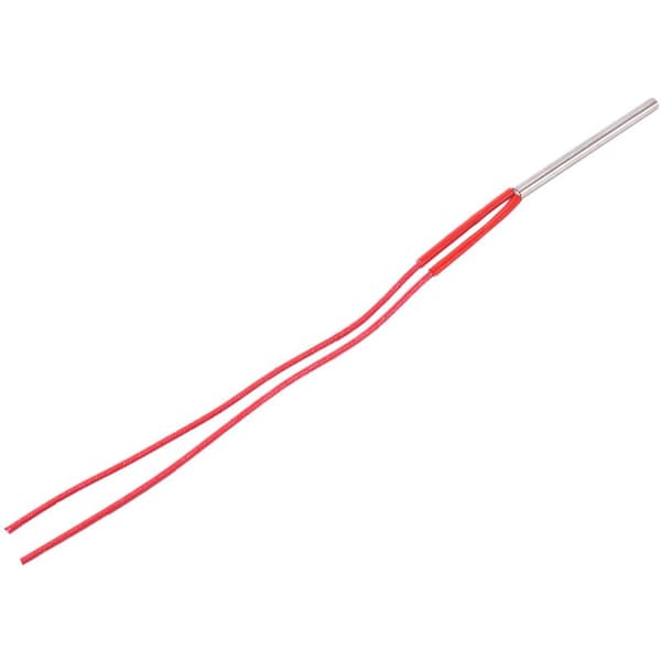 5 stk. elektriske patronvarmeelementer 220V 6 mm rørdiameter rustfrit stål rørformede varmeelementer effekt 120W