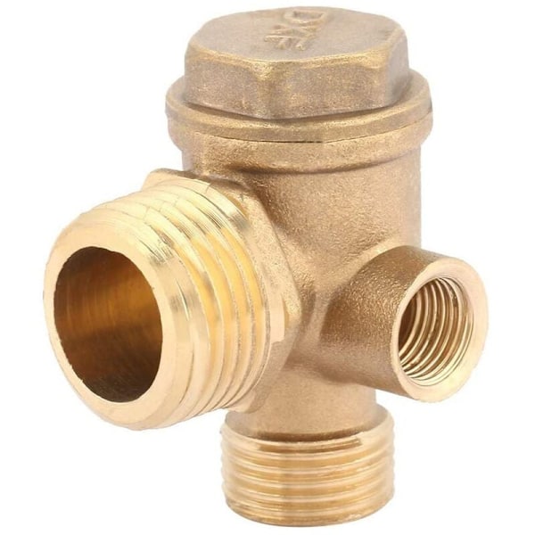 1 Trefasig Luftkompressor Backventil Direktanslutning Luftkompressor Backventil, Ventilport: 20Mm 16Mm 10Mm