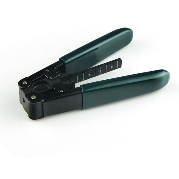 Optisk fibermåler Fibermåler Visuell Fc-6C Cleaver One-Click Stripper Strippere