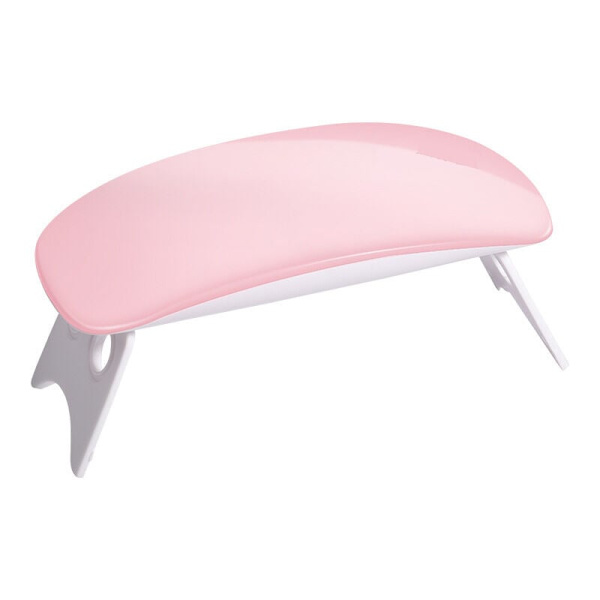 UV LED neglelampe 6W Mini bærbar, profesjonell med 2 timere 60s/120s, bærbar UV neglelampe for semipermanent lakk og gel