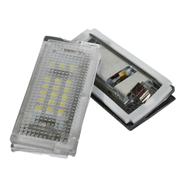 2 x 18 LED Nummerpladelys til E46 4-dørs Sedan 325i 328i 99-03