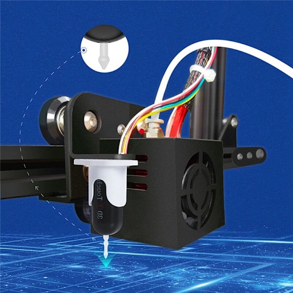 3D Touch Sensor V3.2 Pro Auto Leveling Bed Sensor Upgrade 3D Printer Precision Hot Bed Printing Sensor med 2 kabler