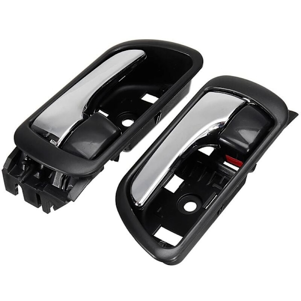 2X Auton sisäoven sisäkahva Sisäkahvan nuppi Kromi Toyota Camry CV36 2002-2006 69206-33030LH 69205-33040RH