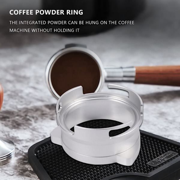 Aluminiumlegerings Drejelig Modtagelig Loop Kaffe Pulver Dosering Ring 54mm til 8 Serie Maskiner