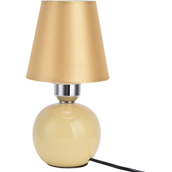 6 stk. E14 Lampskærme Stof Lampskærme Bordlampe Loftlampe Lampskærme til Soveværelse Stue Guld PX153
