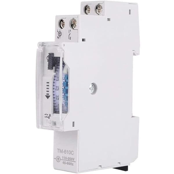 Rail Time Switch Intelligent DIN Rail Timing Control Switch TM610C 220V Timer Relay til gadebelysning