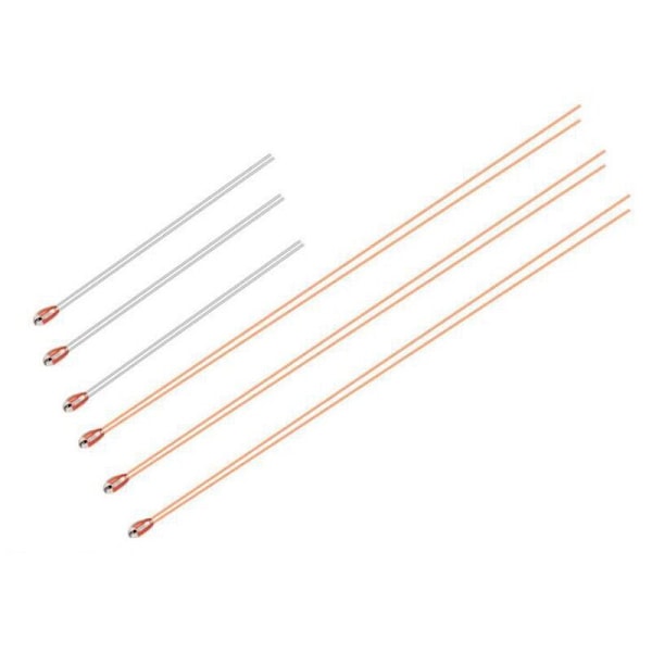 50 stk NTC 3950 1% 100K Ohm termistor med høy presisjonssensor for 3D-skriverutskrift Reprap Hotend Mk2A Mk2B10K Gull