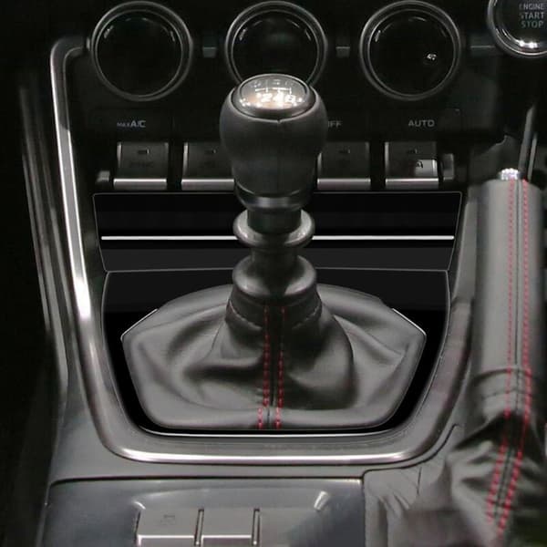 Til 2022 86 BRZ 2021-2023 Bil Central Control Gear Panel Frame Shift Trim Cover Blank Sort