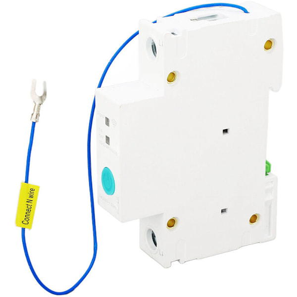 WIFI-strömställare 1P 230V DIN-skena Smart Strömställare för Ewelink APP Hem Köpcentrum 63A