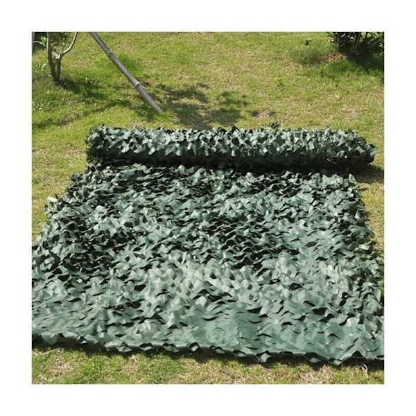 Rektangulær Skygge Sejl Camouflage Design, Camouflage Åbent Skygge Tøj, 4x6, Grøn